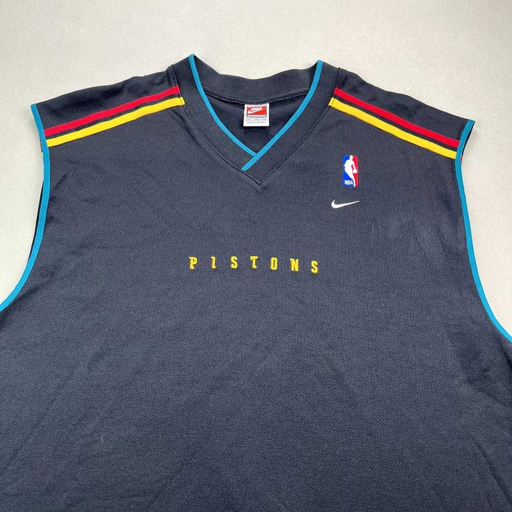 NBA × Nike × Vintage Vintage Nike Detroit Pistons… - image 2