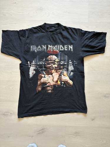 Band Tees × Rock T Shirt × Vintage Iron maiden 19… - image 1