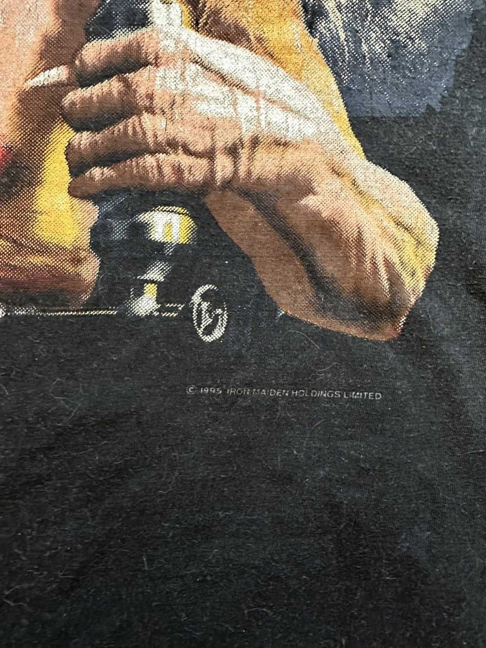 Band Tees × Rock T Shirt × Vintage Iron maiden 19… - image 3