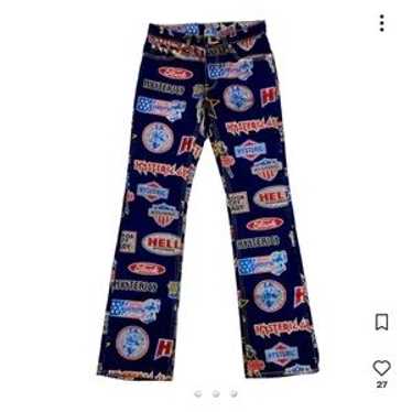 パンツ HYSTERIC GLAMOUR HG Patch denime pants パンツ HYSTERIC GLAMOUR HG Patch denime pants Hysteric