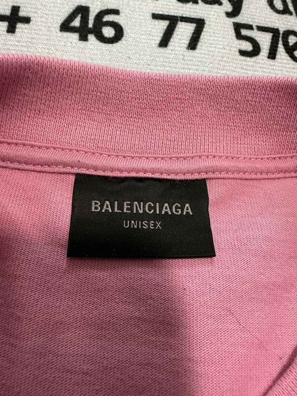 Balenciaga ARCHIVES LOGOS T-SHIRT OVERSIZED IN PI… - image 3