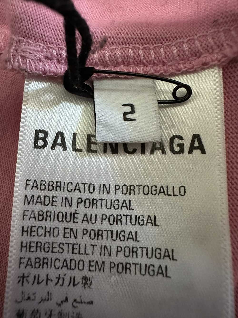 Balenciaga ARCHIVES LOGOS T-SHIRT OVERSIZED IN PI… - image 7