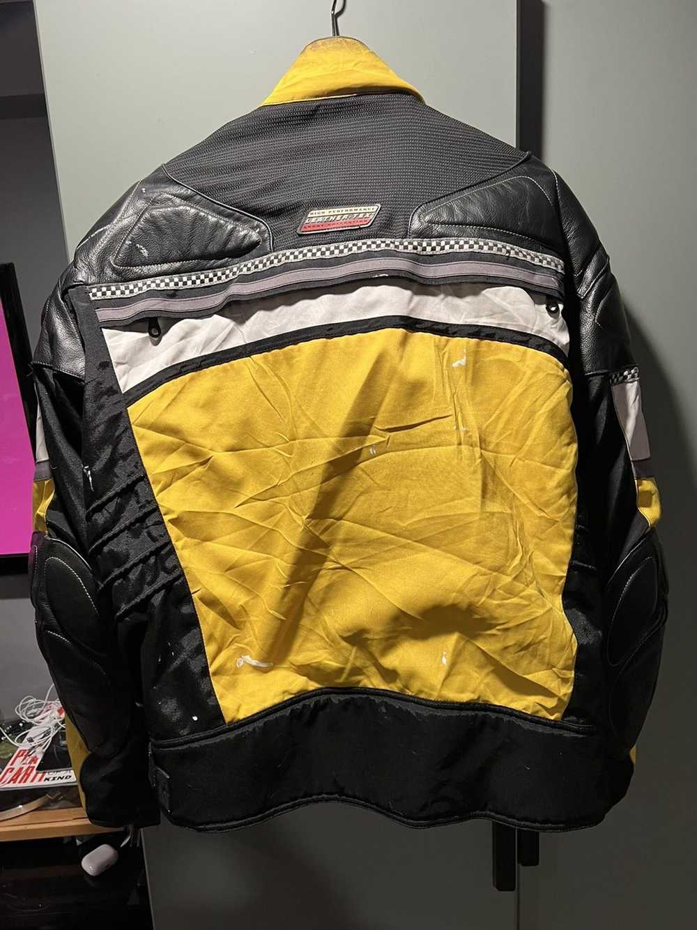 First Gear First Gear Leather Racing Jacket - Gem