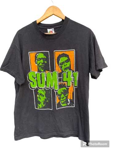 Band Tees  Rock T Shirt  Very Rare Sum 41 Rare