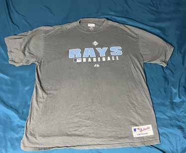 TAMPA BAY RAYS AUTHENTIC MAJESTIC ROAD GRAY JERSEY -ORIG.RETAIL