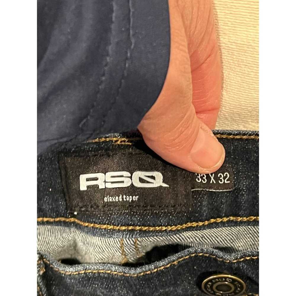 Rsq RSQ Relaxed Taper Slim Straight Jeans Mens 33… - image 5