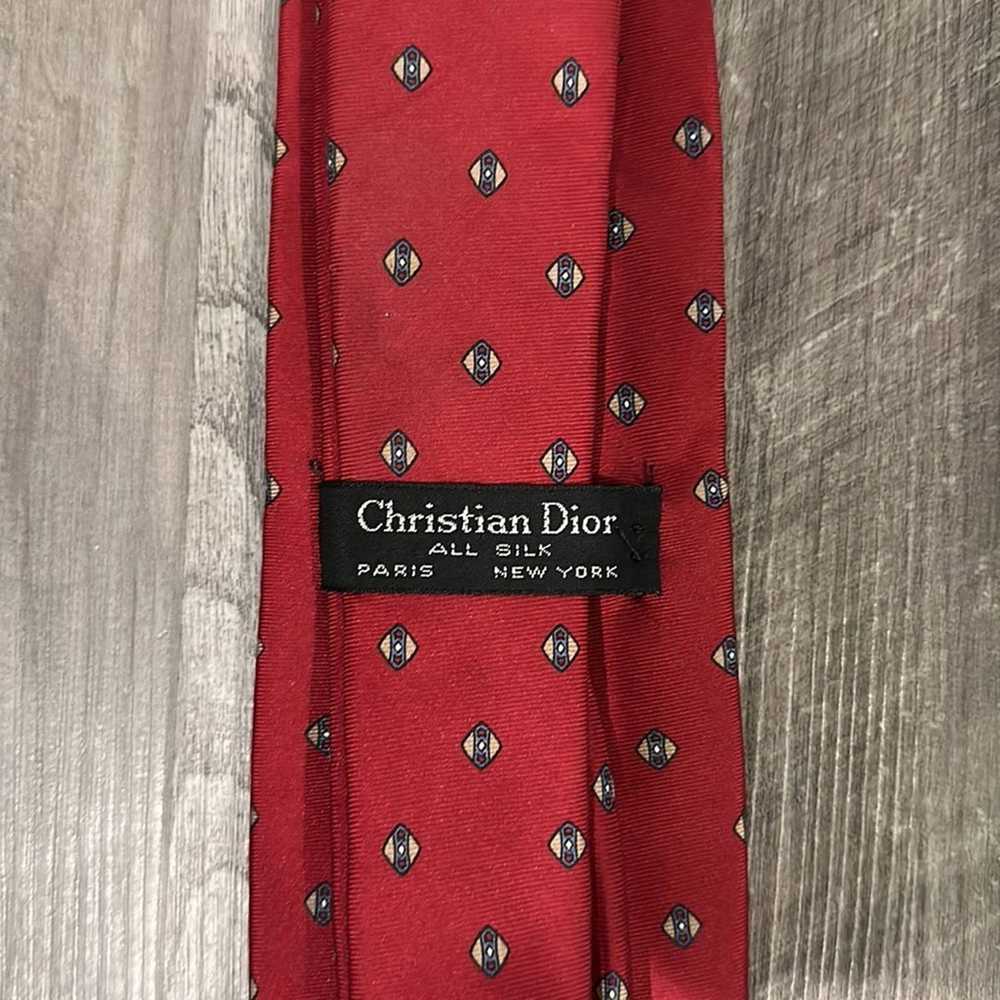 Dior Christian Dior All Silk Tie - image 4