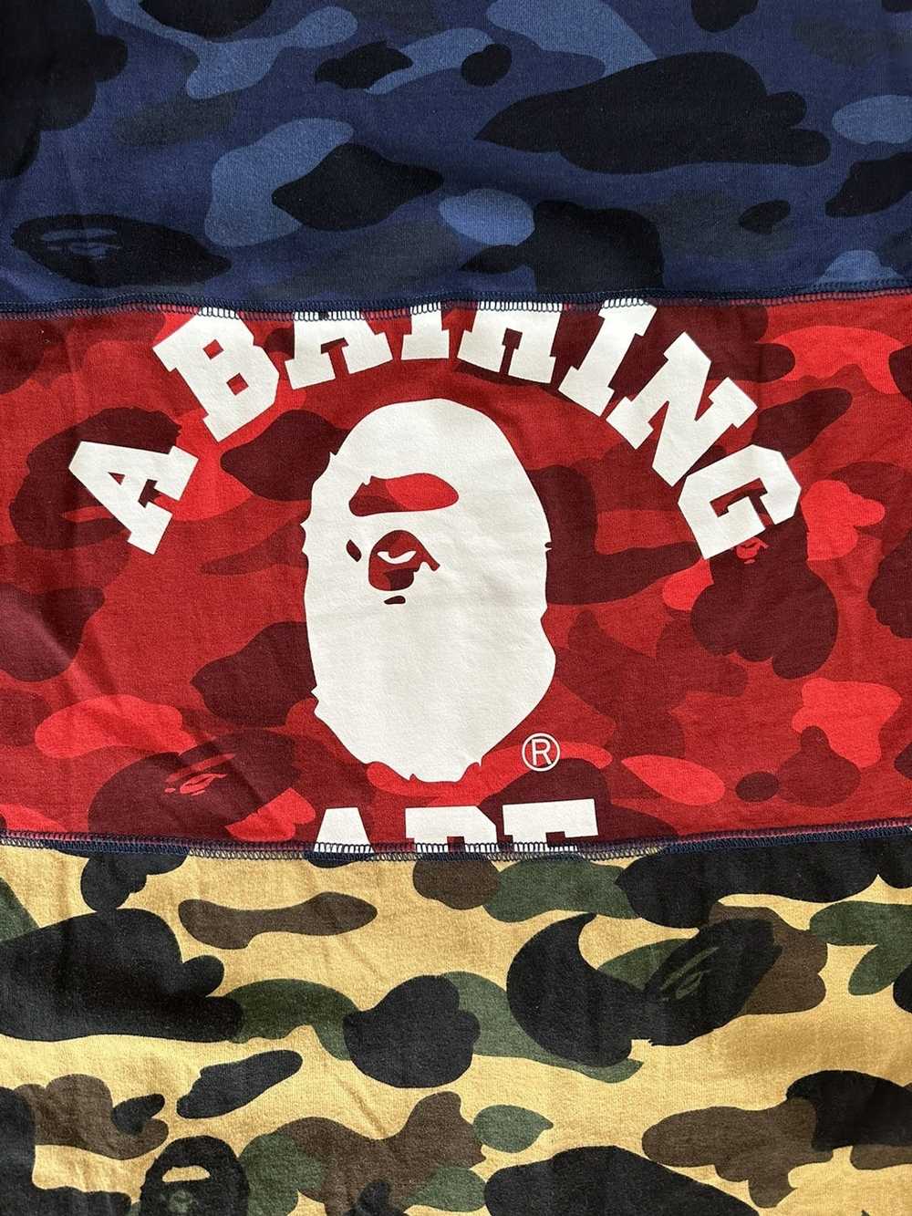 Bape Mix Camo Long Sleeve Tee - image 3