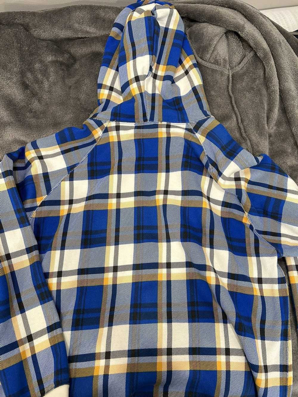 Bape × Nigo Plaid Full Zip Hoodie - image 2