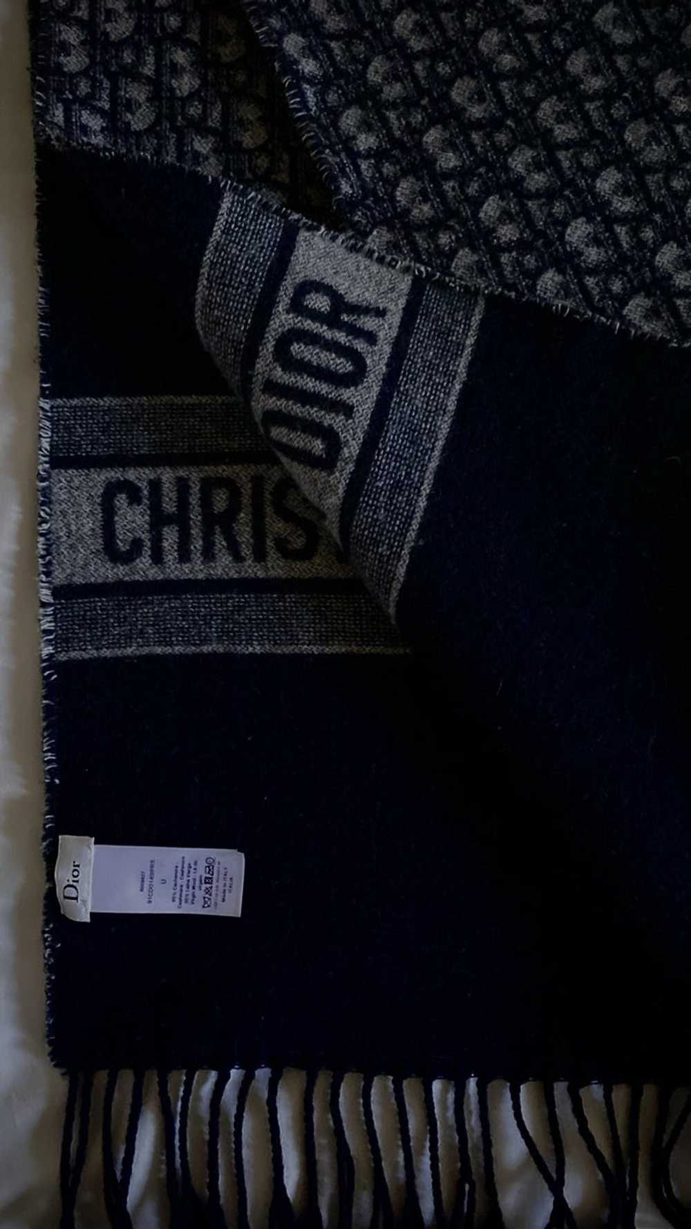 Dior Christian Dior Oblique Cashmere Throw Blanket - image 4