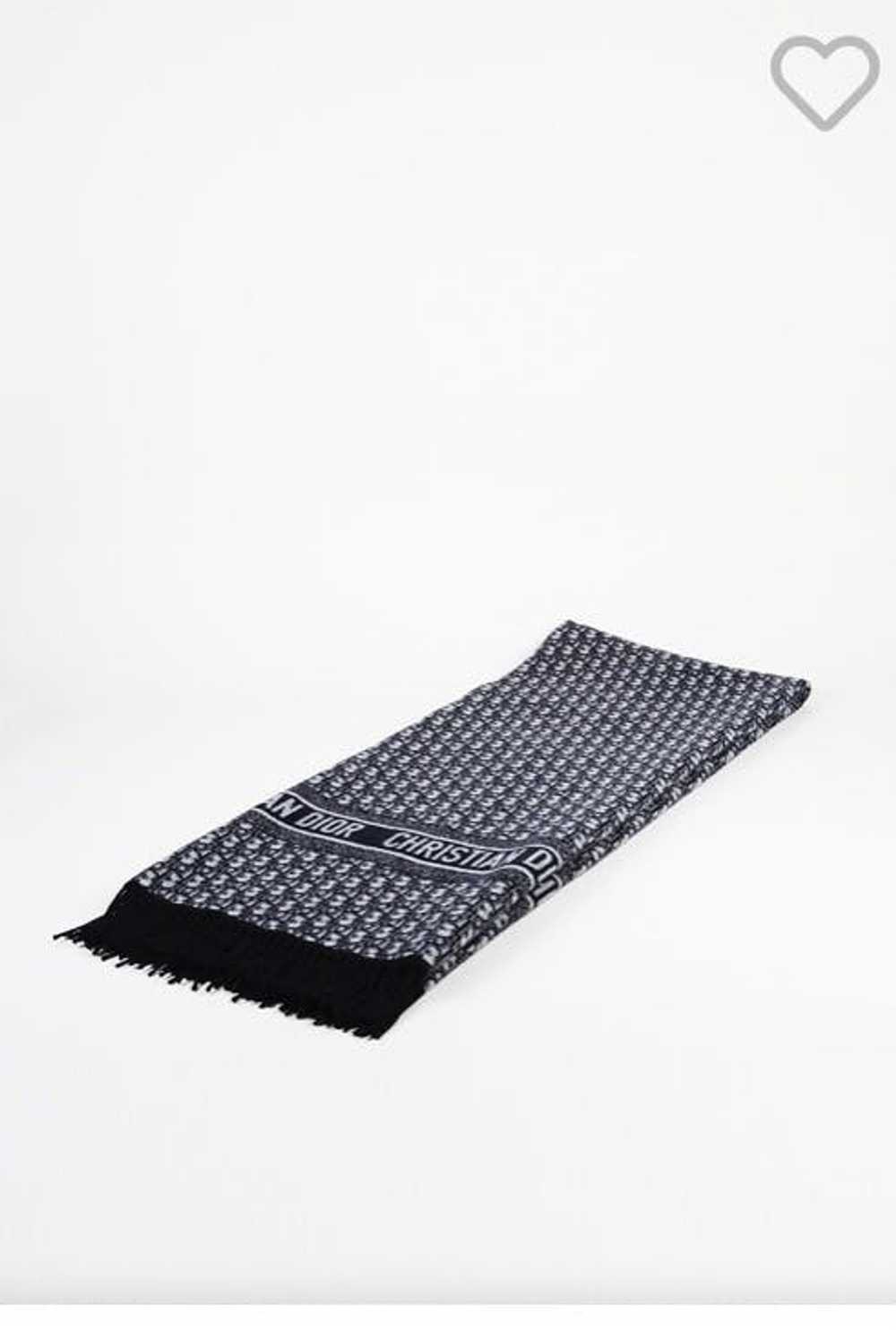 Dior Christian Dior Oblique Cashmere Throw Blanket - image 6