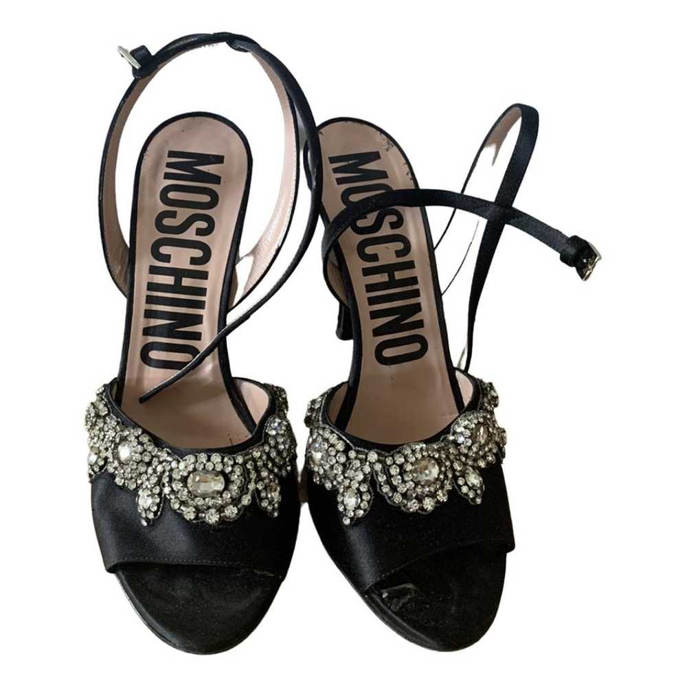Moschino Glitter sandals