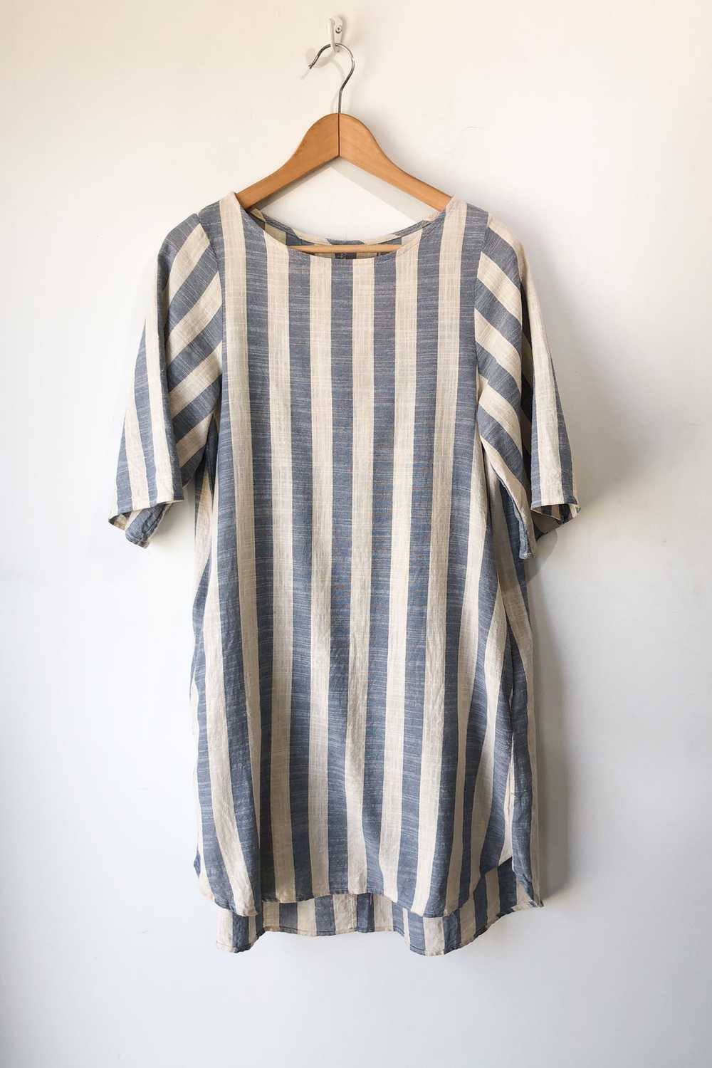 Vintage Wide Stripe Dress - image 1
