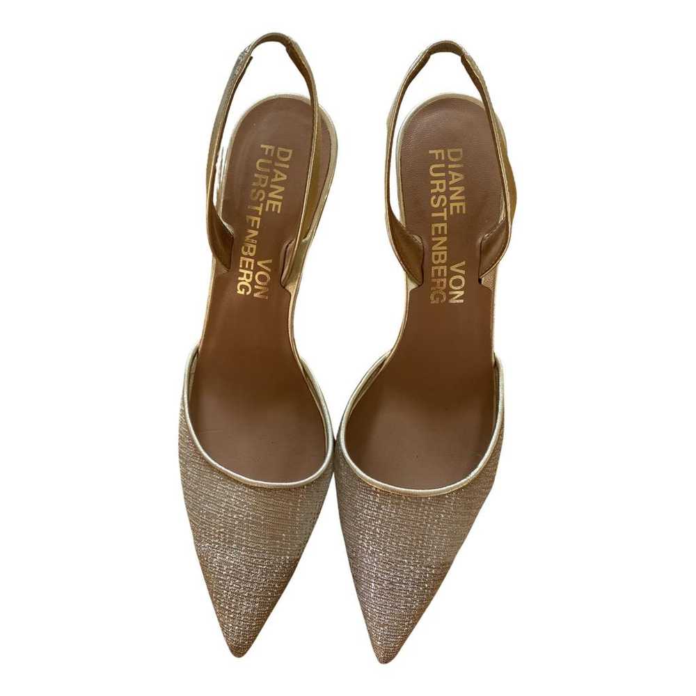 Diane Von Furstenberg Cloth heels - image 1