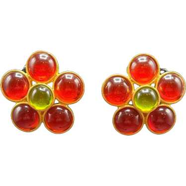 PHILIPPE FERRANDIS フラワーモチーフピアス Philippe ferrandis earrings - Gem