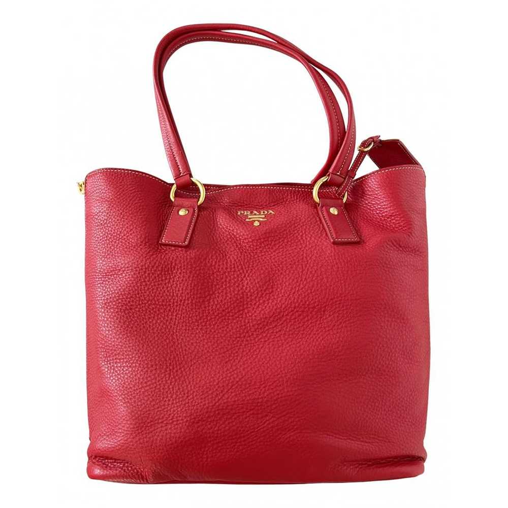 Prada Leather tote - image 1