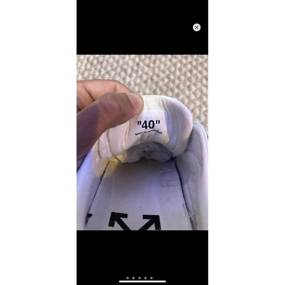 Off-White Leather low trainers - image 6