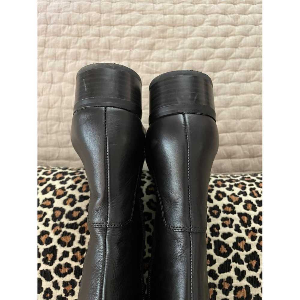 Halston Leather riding boots - image 6