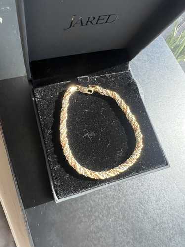 Jared TriColor Gold Bracelet