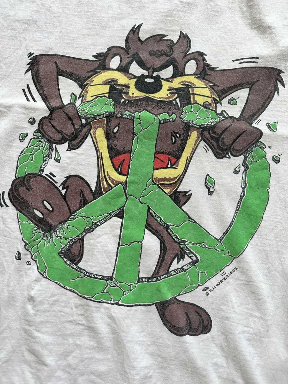 Band Tees × Movie × Vintage Looney toons taz 1994… - image 2