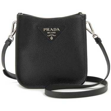 Prada Prada Shoulder Bag Leather Nero Black - image 1