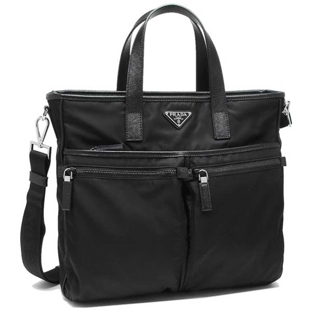 Prada Prada Business Bag Shoulder Bag Renylon Saf… - image 1