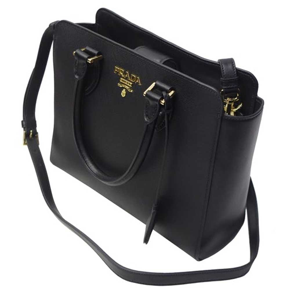 Prada Prada Handbag Saffiano Leather Nero Black - image 2