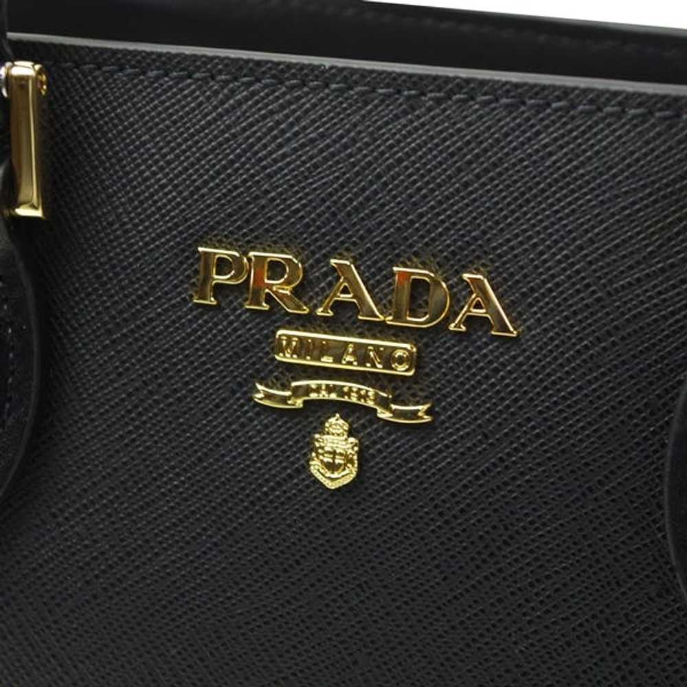 Prada Prada Handbag Saffiano Leather Nero Black - image 4