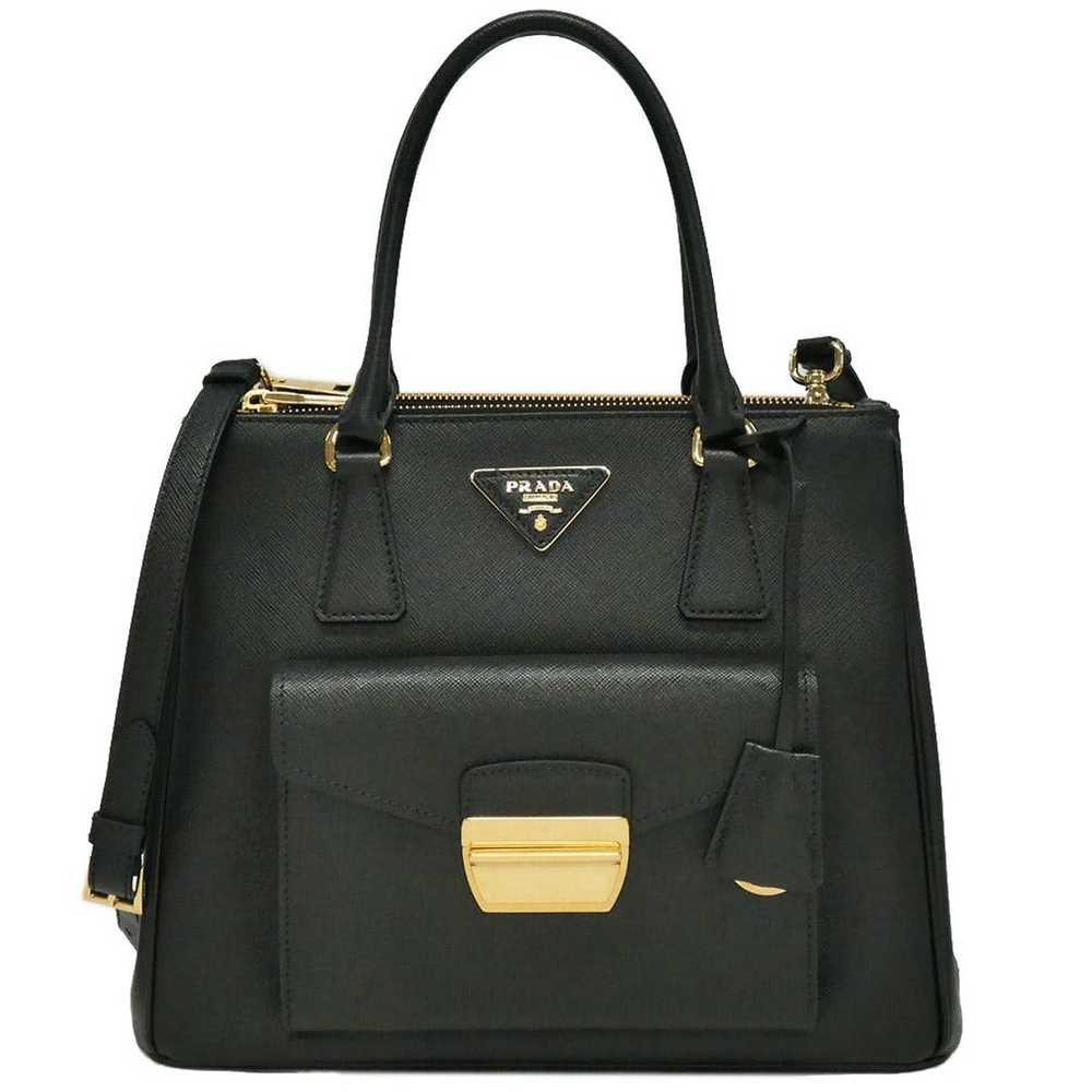 Prada Prada Saffiano Lux Metropolis Shoulder Bag … - image 2