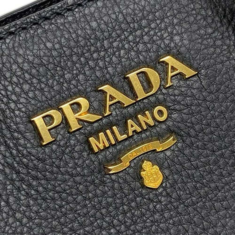 Prada Prada Shopping Vitello Phenix Nero 2 Way To… - image 4