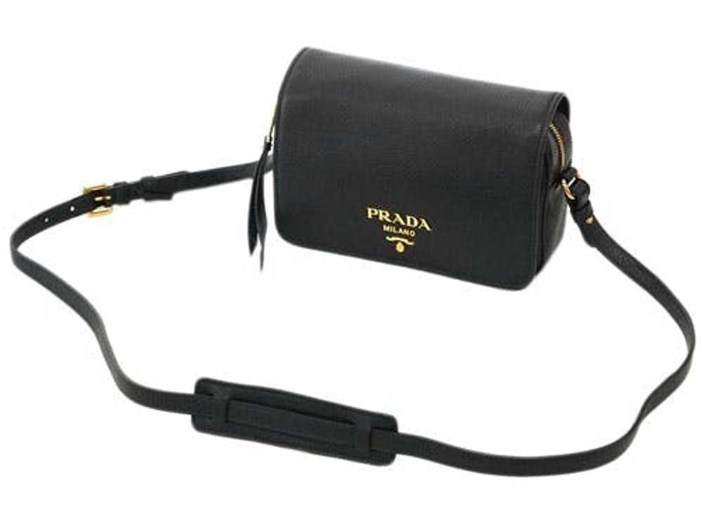 Prada Prada Shoulder Bag Mini Vitello Phenix Nero… - image 2