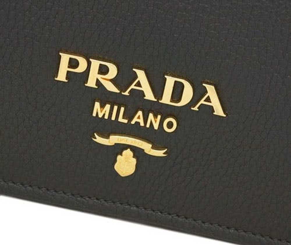 Prada Prada Shoulder Bag Mini Vitello Phenix Nero… - image 3