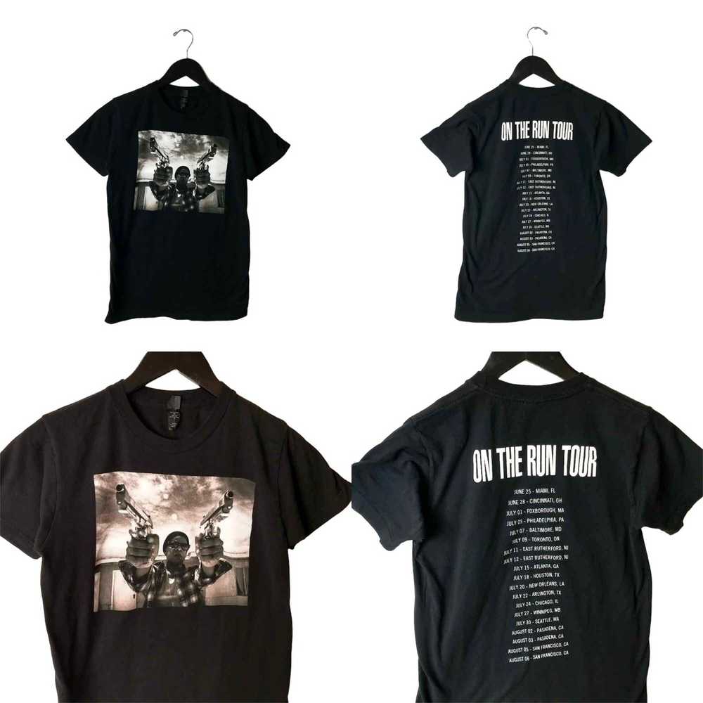 Rap Tees × Streetwear × Tultex On The Run Tour Ja… - image 1