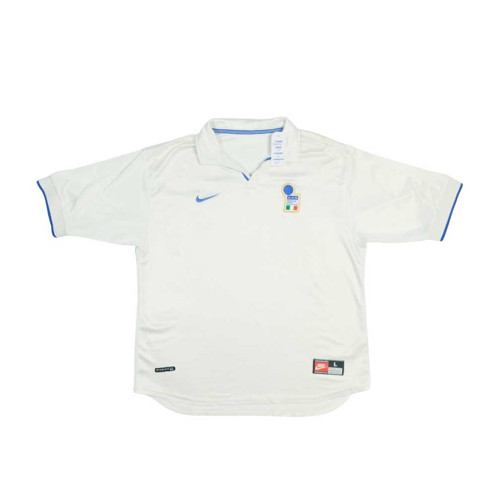 Nike Italy 1997/1998 Nike Away Football Shirt Soc… - image 1