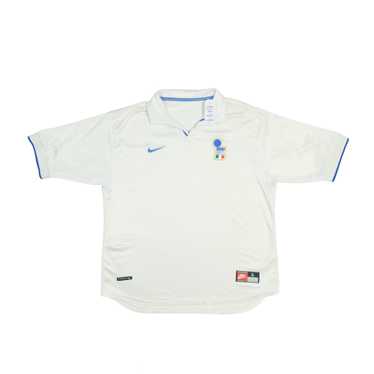 Nike Italy 1997/1998 Nike Away Football Shirt Soc… - image 1