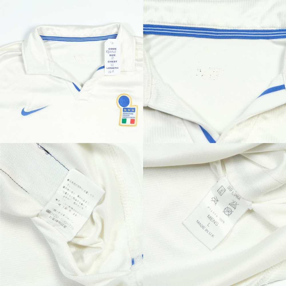 Nike Italy 1997/1998 Nike Away Football Shirt Soc… - image 4