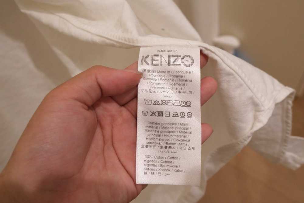 Kenzo Kenzie button up long sleeve shirt - image 4