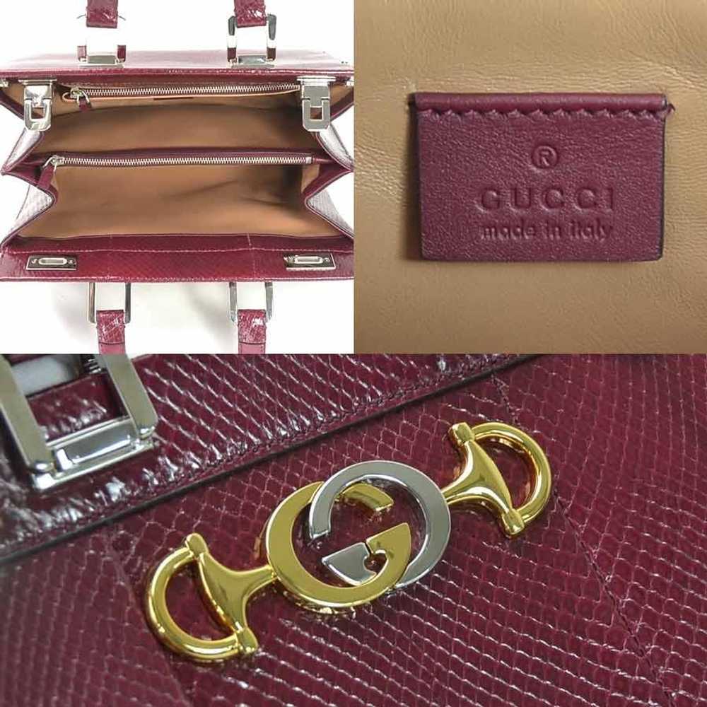 Gucci Gucci Zumi Small Top Handle Handbag Shoulde… - image 10