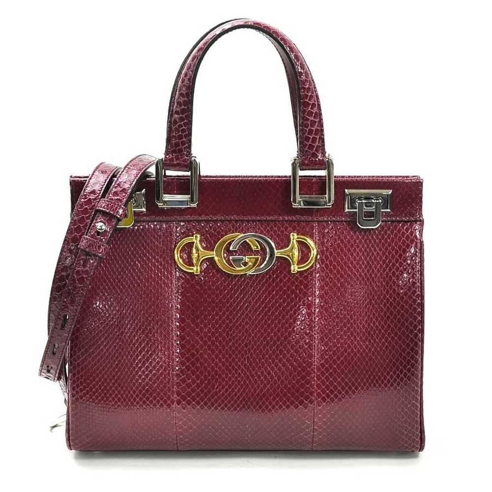 Gucci Gucci Zumi Small Top Handle Handbag Shoulde… - image 1