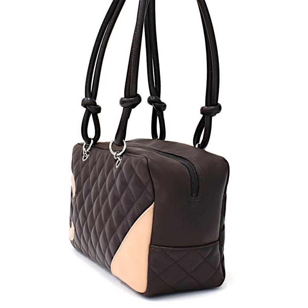 Chanel Chanel Cambon Line Bowling Bag Shoulder Ba… - image 2