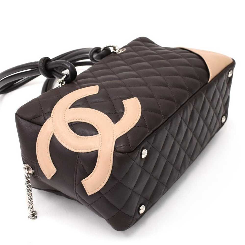 Chanel Chanel Cambon Line Bowling Bag Shoulder Ba… - image 6