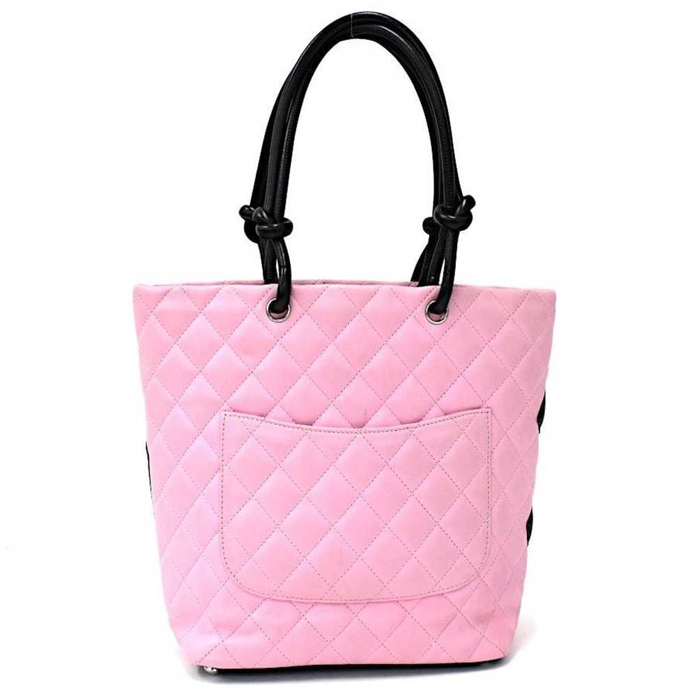 Chanel Chanel Cambon Line Medium Tote Handbag Cal… - image 3