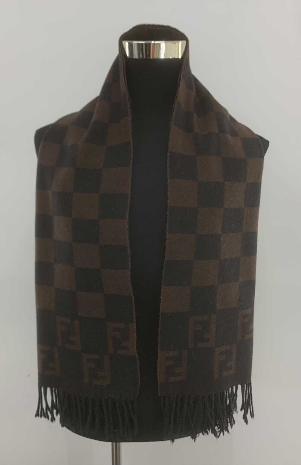 Fendi × Vintage Fendi Scarf / Muffler / Shawl / W… - image 1