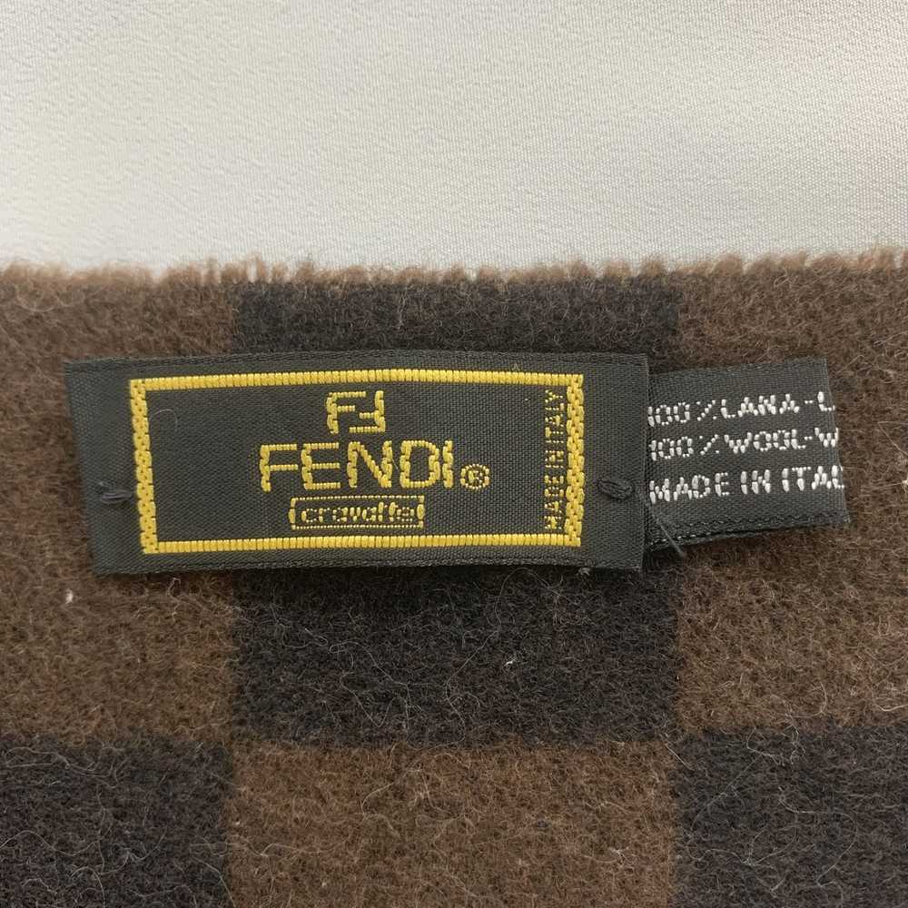 Fendi × Vintage Fendi Scarf / Muffler / Shawl / W… - image 5