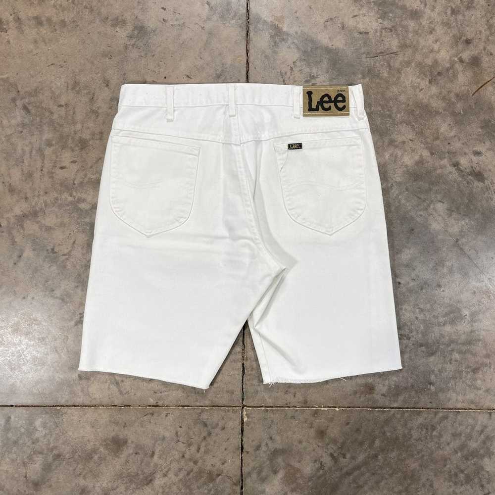 Lee × Made In Usa × Vintage Vintage Lee Jean Shor… - image 1