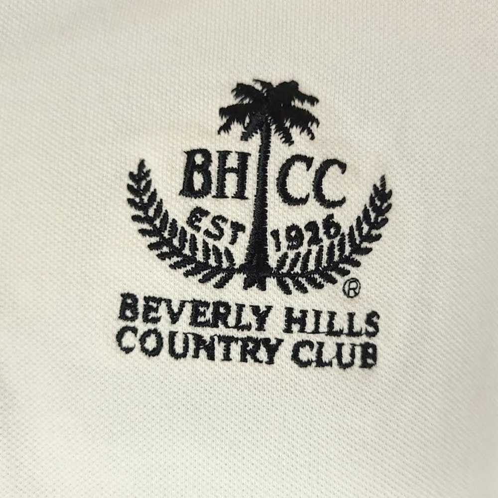 Vintage Beverly Hills Country Club Polo Shirt Vin… - image 2