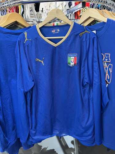 Puma × Soccer Jersey × Sportswear Puma Italy Itali