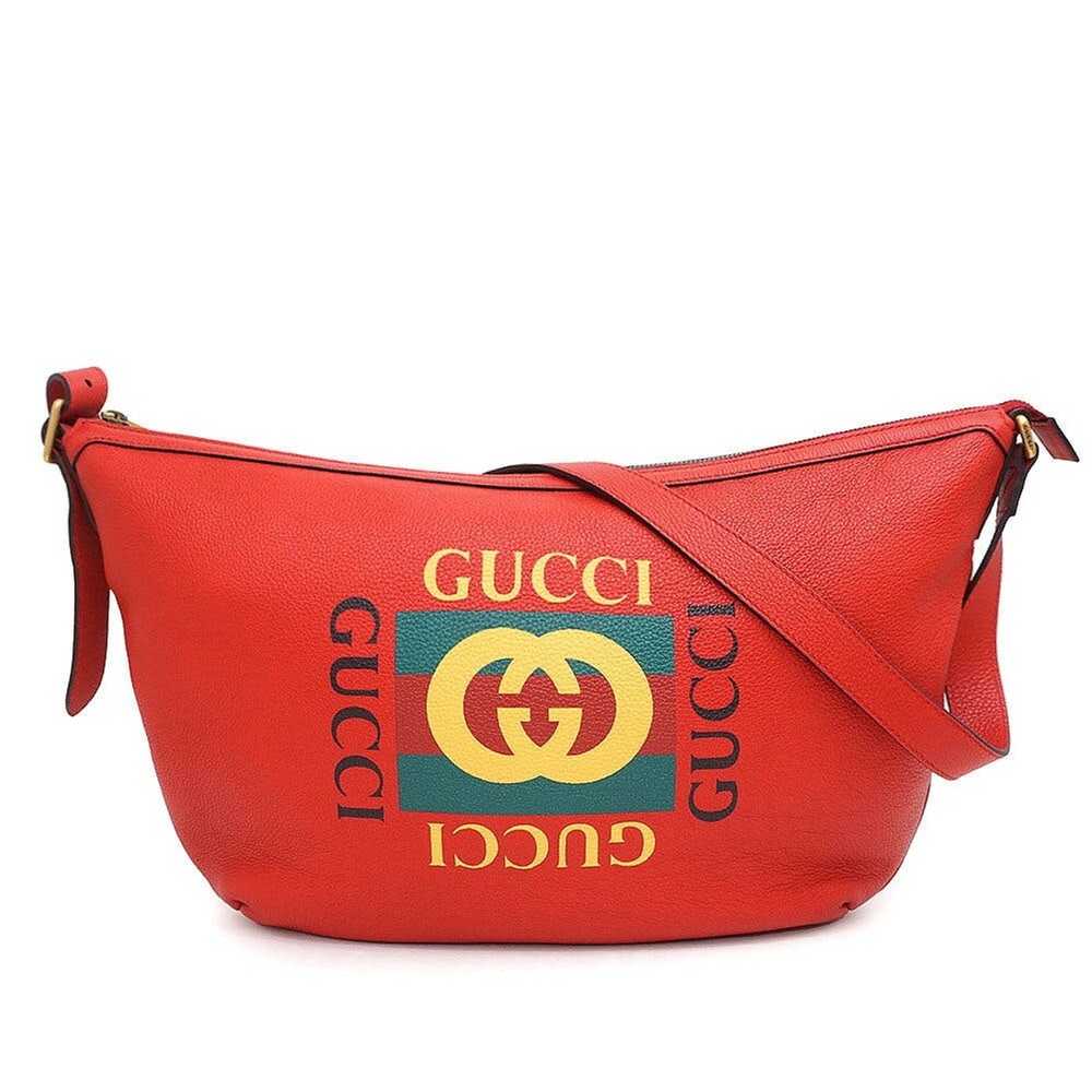 Gucci Gucci Shoulder Bag Calfskin Cowhide Preserv… - image 1