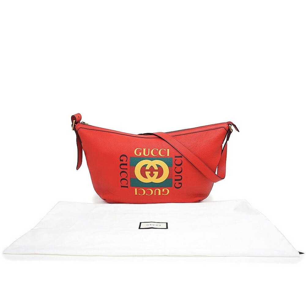 Gucci Gucci Shoulder Bag Calfskin Cowhide Preserv… - image 2