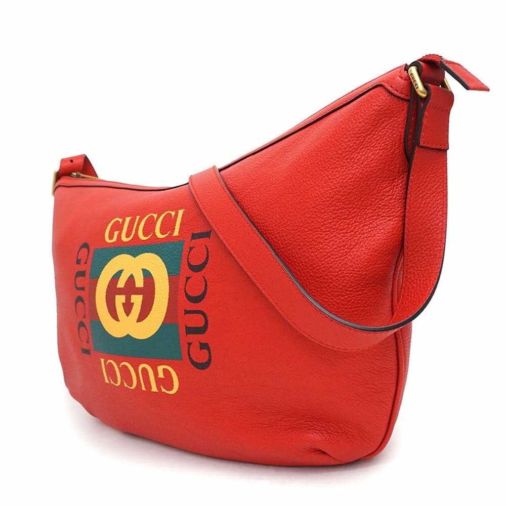 Gucci Gucci Shoulder Bag Calfskin Cowhide Preserv… - image 4